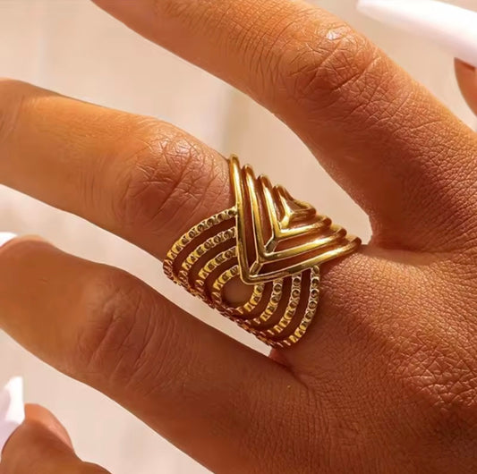 Chevron Arrow Ring